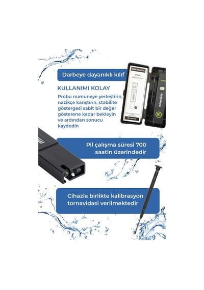 Milwaukee Ph600 Dijital Ph Kalem Taşınabilir Ph Metre