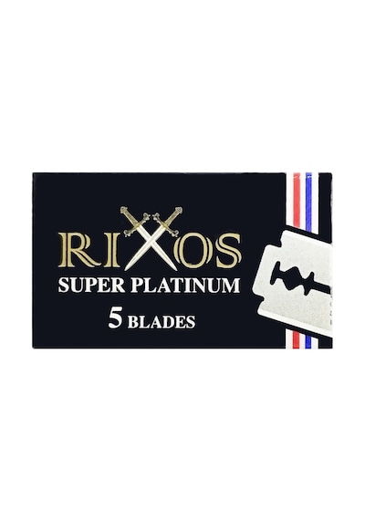 Rixos Super Platinum Çift Taraflı Yaprak Jilet 5 Adet 5'li Kutu 25 Adet Jilet