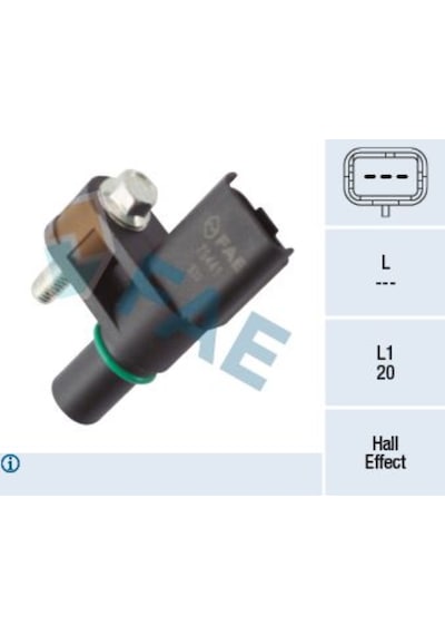 FAE 79441 EKSANTRİK MİL SENSÖRÜ 108-2008-208-3008 I-II-301-308 II