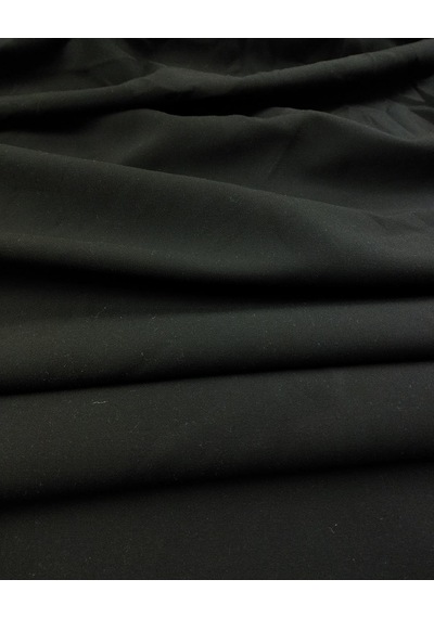 Siyah Renkte Krep En 140 Cm X Boy 150 Cm -10263 Siyah