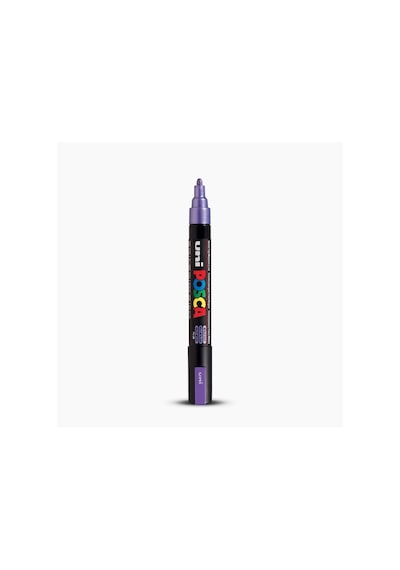 Uni Posca 5M Boyama Markörü Metalik Renkler 8'li Set
