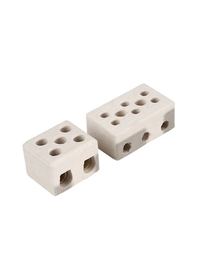 No. 2-3 Lü Porselen Klemens 4-6 Mm² 25 Adet Paket