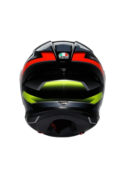 Agv K6 S Erazer - Black / Red / Yellow Fluo Diğer