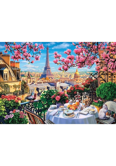 Ks Games 1000 Parça Paris'te Kahvaltı Puzzle