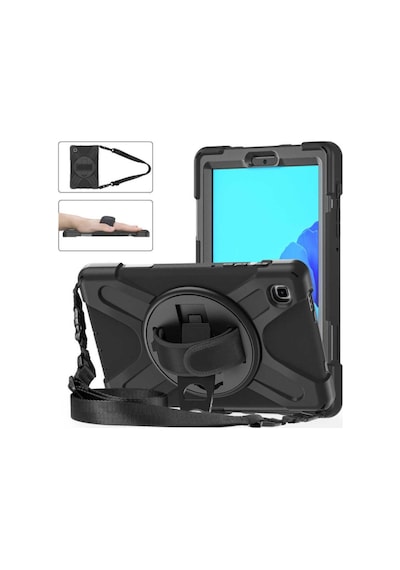 Samsung Galaxy Uyumlu Tab A7 Lite T220 - T225 Tablet Kılıfı Defender Askılı Tank Zırh Silikon Yüksek Koruma Kılıf Samsung Galaxy Uyumlu Tab A7 Lite T220 - T225 Tablet Kılıfı Defender Askılı Tank Zırh Silikon Yüksek Koruma Kılıf