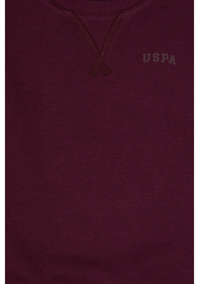 U.s. Polo Assn. Erkek Çocuk Plum Sweatshirt 50313829-vr177 New Plum