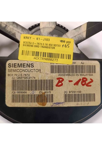 Bcx70j E-7874 0.1a 45v Sot23 Transistör 125 Adet