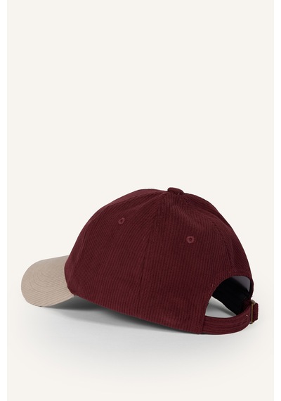Defacto Erkek Fitilli Kadife Cap Şapka D5483ax26wnbr238 Bordo-br238