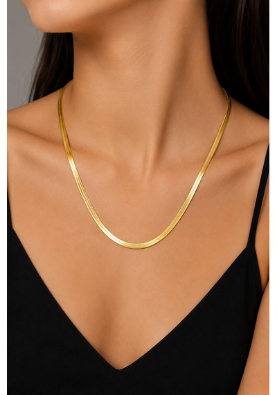 Gümüş Kaplama İtalyan Ezme Zincir Kolye , Gold Kaplama Unisex Tasarım Kolye , Çift Hediyesi Henüz Yorum Yazılmamış.