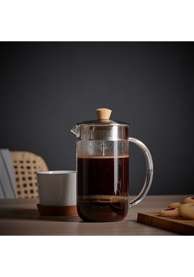 Ikea 365+ French Press, Paslanmaz Çelik-bambu, 1 Lt