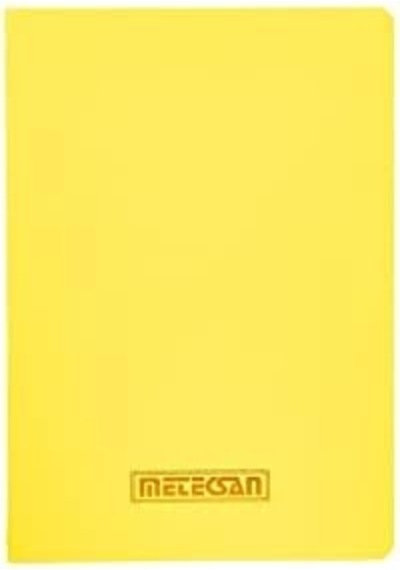 Notes 17x24 Cm Karton Kapaklı İplik Dikişli Defter, 32 Yaprak, Düz, Sarı 103 Ivory
