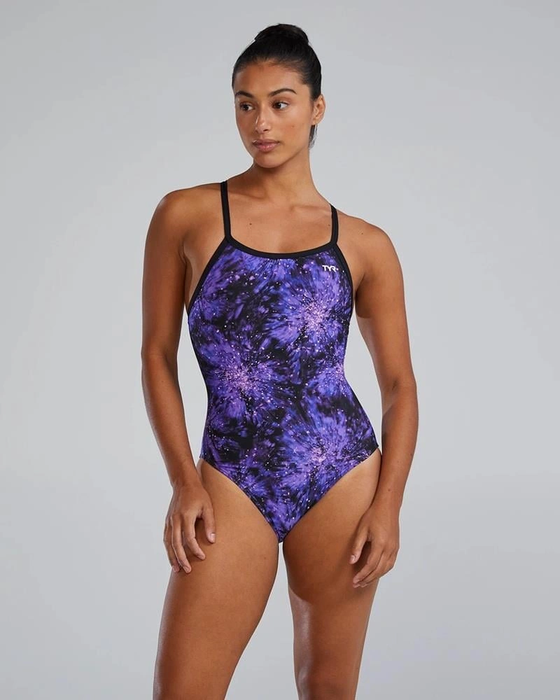 Tyr Durafast Lite Kadın Diamondfit Mayo - Radiant Mor