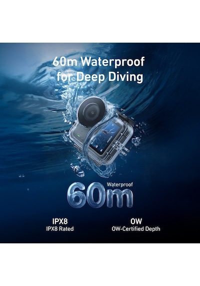 Telesın Osmo Nano Su Geçirmez Kılıf 60m , Osmo Nano Waterproof Dive Case