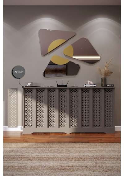 Petek Kaplama Modern Radyatör Kapatma Ünitesi Ön Panel Mdf Tasarım İç Ölçü 156 Cm Dış Ölçü 160 Cm Petek 156 Antrasit D7 Petek Kaplama Modern Radyatör Kapatma Ünitesi Ön Panel Mdf Tasarım İç Ölçü 156 Cm Dış Ölçü 160 Cm Petek 156 Antrasit D7
