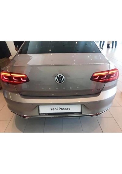 Passat Yeni Kasa Arka Yazı Amblem Şablonlu Yapışkan Bantlı 39cm