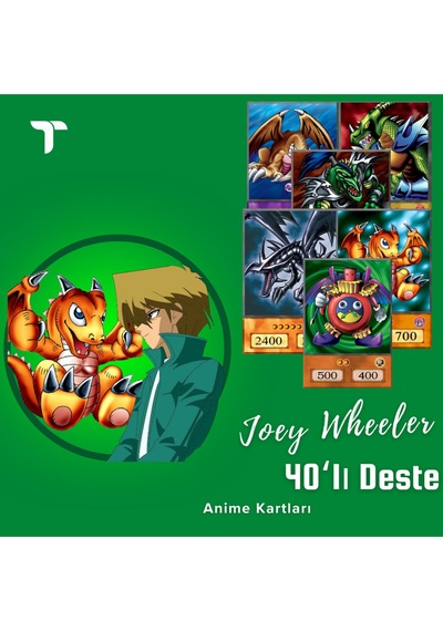 Yu-gi-oh Joey Wheeler 40'lı Anime Deste