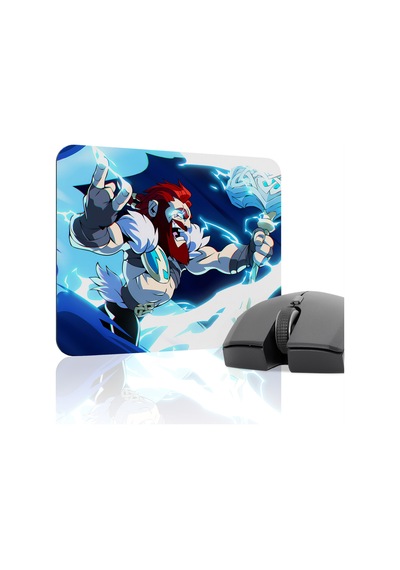 Brawlhalla Kaymaz Dikişli Kauçuk Oyuncu Mousepad V2 - 22x18 Gaming Mouse Pad Fare Altlığı