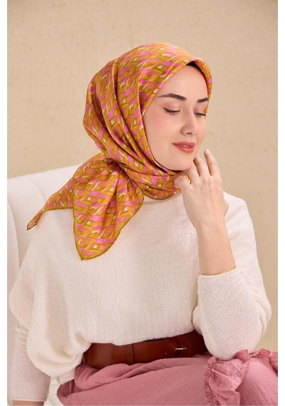 Silk Home Twill İpek Eşarp 11516-07 Pembe