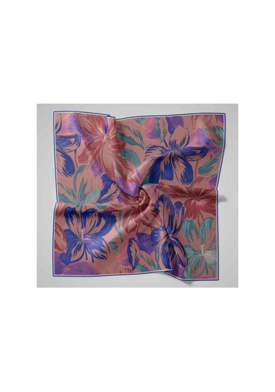 Silk Home Twill İpek Eşarp - 11480-75 Saks Vizon