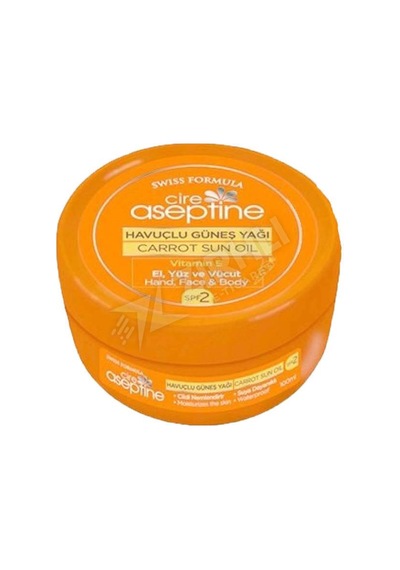 2 Adet Cire Aseptine Sun Havuçlu Güneş Yağı 100 Ml