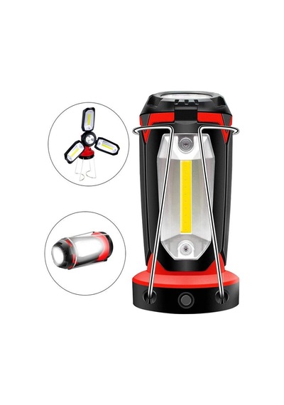 Powermaster Mx-8801 Çok Fonksiyonlu Çalışma - Kamp Lambası Şeffaf