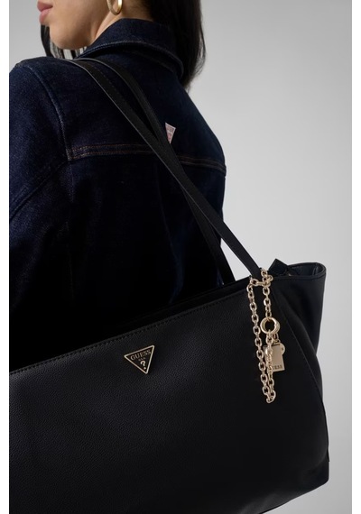 Guess Devon Kadın Tote Çanta Hwbg9745230 Siyah