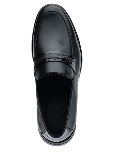 Greyder 64705 Siyah Hakiki Deri Erkek Loafer Klasik Ayakkabı