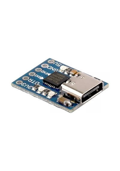 Cp2102 Usb To Rs232 Ttl Uart Çevirici Modül Type C Usb Seri Port Haberleşme Mcu Uydu Alıcı Dvd Gsm