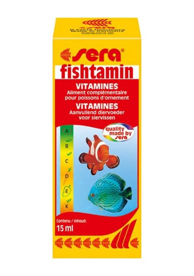 Sera Fishtamin Vitamin Mix Vitamin Takviyesi 15 Ml
