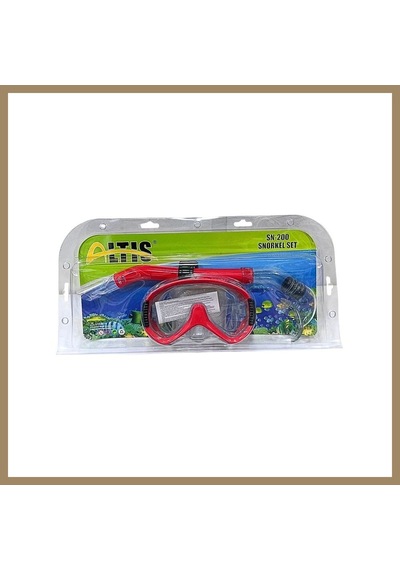 Bezos Snorket Seti 22 Çok Renkli