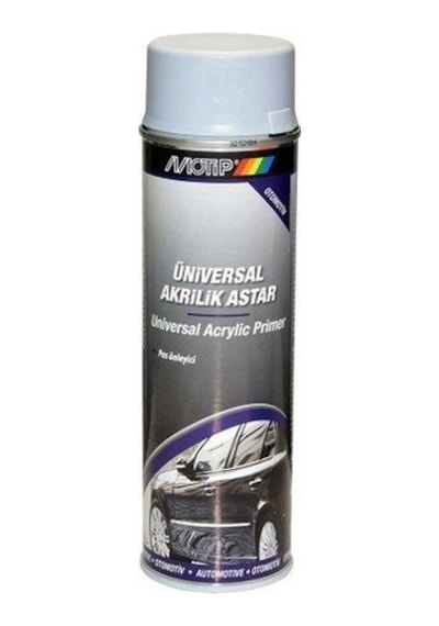 Motip Üniversal Akrilik Gri Astar Sprey 500 ML