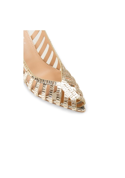 Deery Kadın Altın Rengi Slingback Abiye Ayakkabı - 26204zaltm01