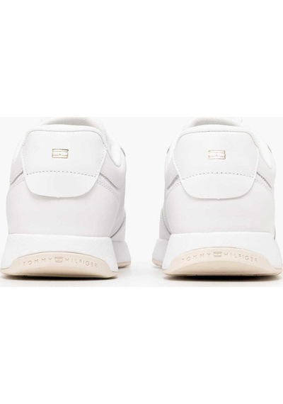 Tommy Hilfiger Kadın Marka Logolu Günlük Kullanıma Uygun Beyaz Sneaker Fw0fw09411 Ybs