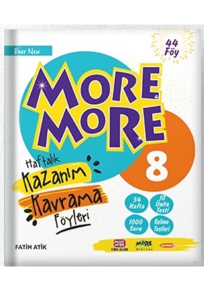 Kurmay Elt 8. Sınıf Lgs More & More Kazanım Kavrama Föyleri 2023