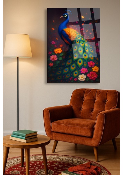 Benzersiz Tavus Kuşu Ulrta Cam Tablo Modern Sanat Tablosu Uv Baskılı Canlı Renkler Kafe Ve Ofis İçin Anlamlı Hediye Seçeneği 4mm Kırılmaz Cam Benzersiz Tavus Kuşu Ulrta Cam Tablo Modern Sanat Tablosu Uv Baskılı Canlı Renkler Kafe Ve Ofis İçin Anlamlı Hediye Seçeneği 4mm Kırılmaz Cam