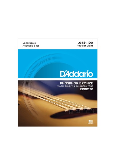 Daddario EPBB170 Bas Tel Set Akustik Phos.Bronze Soft Long