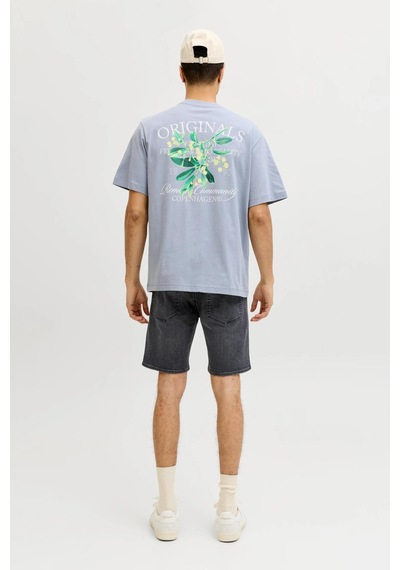 Jack & Jones Jjırıck Jjorıgınal Erkek Şort 999 Rahat Kalıp Günlük Siyah
