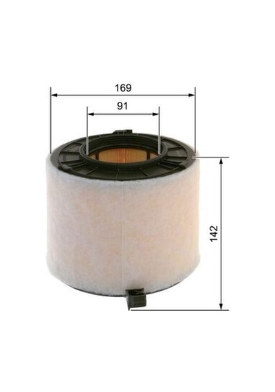 Bosch F026400677 Hava Filtresi 8w0133843
