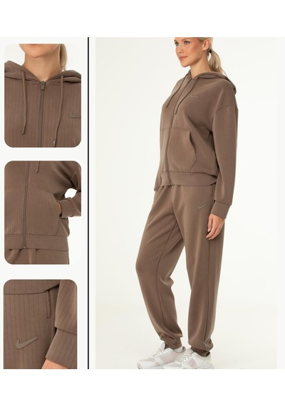 Nike Ba-2783 Kadın Eşofman Takımı Modal / Poly Cotton Bej