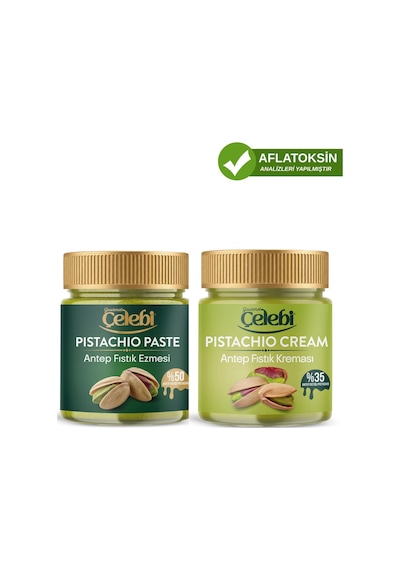 Antep Fıstık Ezmesi & Antep Fıstık Kreması 2 x 200 G