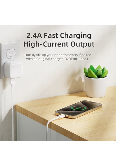 P8 Usb To Lightning 27w 100cm Kablo Beyaz