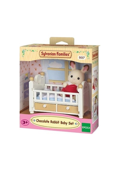 Sylvanian Families Çikolata Kulaklı Tavşan Bebek Ve Yatağı