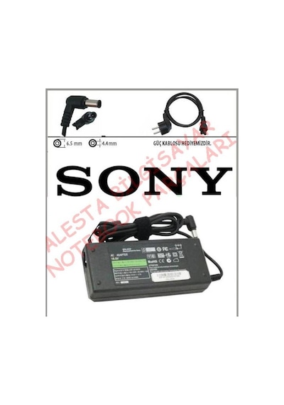 SONY VAIO VGN-FW UYUMLU 19,5V 4,74A (90W) ADAPTÖR