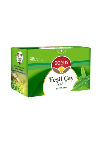 Doğuş Yeşil Çay Sade 20'li Bardak Poşet