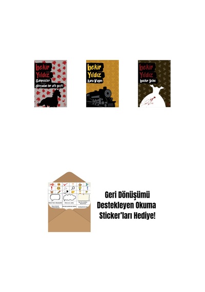 Sahipsizler - Dünyadan Bir Atlı Geçti + Kara Vagon + Bozkır Gelini + Okuma Sticker'ları