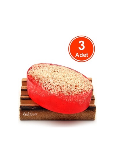 Kabak Lifli El Yapımı Doğal Nar Çekirdeği Yağı Sabunu 120 G x 3 A