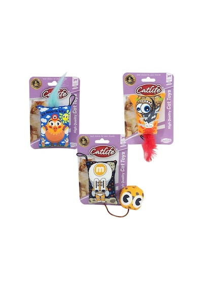 Catlife Hışırtılı Kedi Oyuncağı 9 Cm