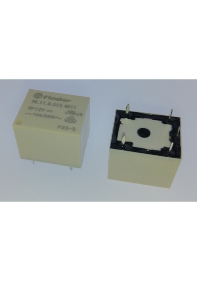 Finder Röle 36119012.4011 Kübik Model 1CO 10A