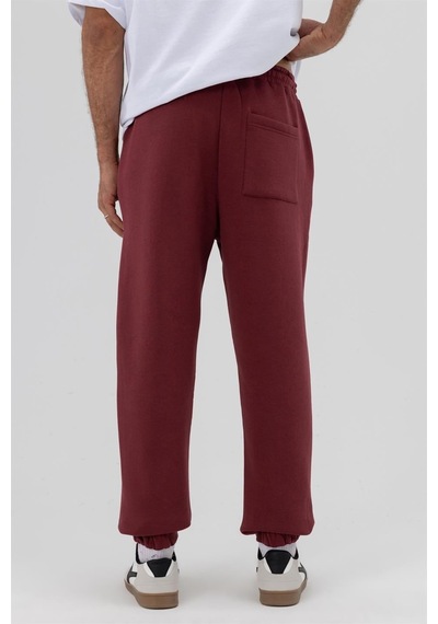 Vamos Basic Paça Lastikli Eşofman Alt Bordo