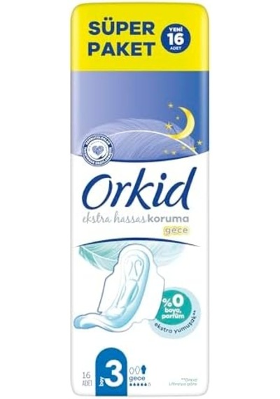 Extra Hassas Hijyenik Ped Uzun Ekstra Boy 3 16 Adet Ped